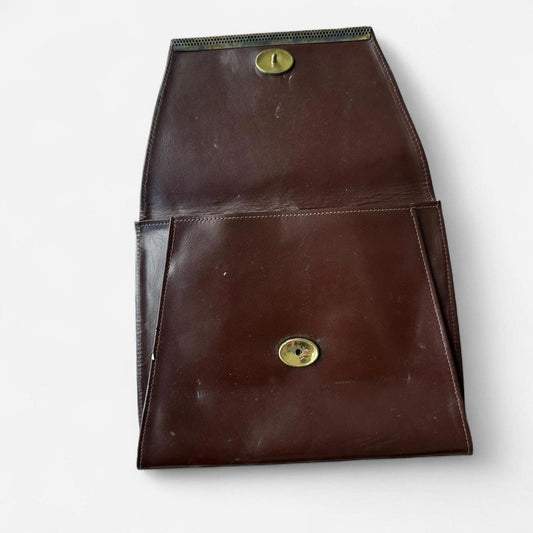 Women's Brown and Multi Wallet-purs