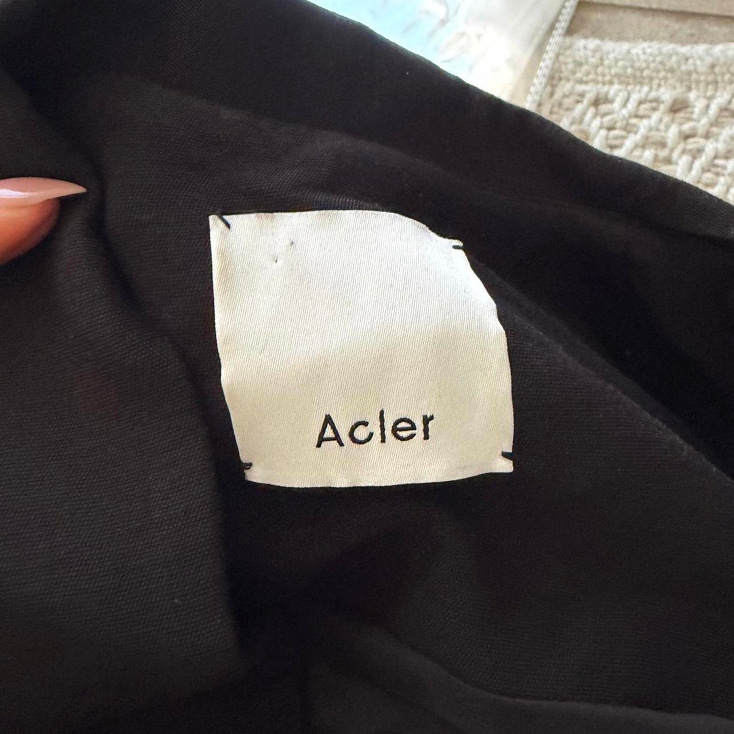Acler Women's Black Dress