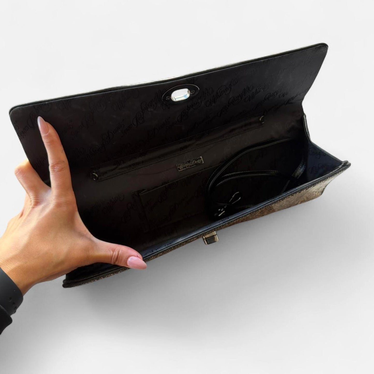 Women's Black and Brown Bag