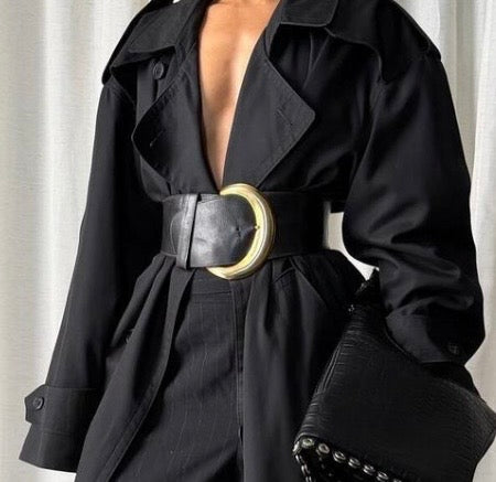 DIOR JACKET AND DONNA KARAN BELT