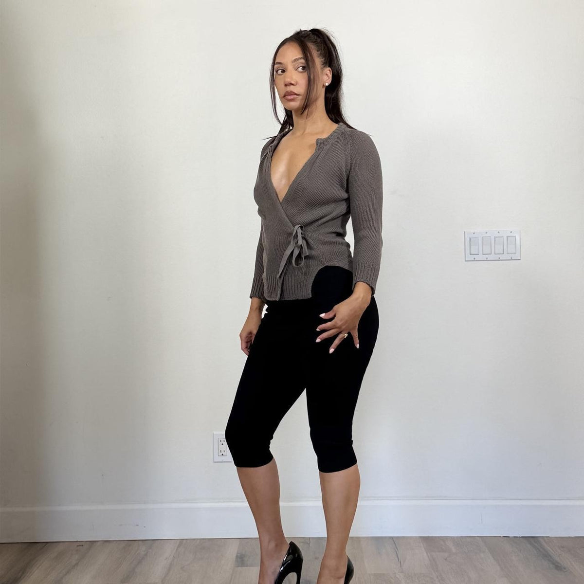 Women's Grey Blous