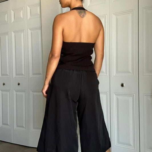 Zara Women's Black Crop-top
