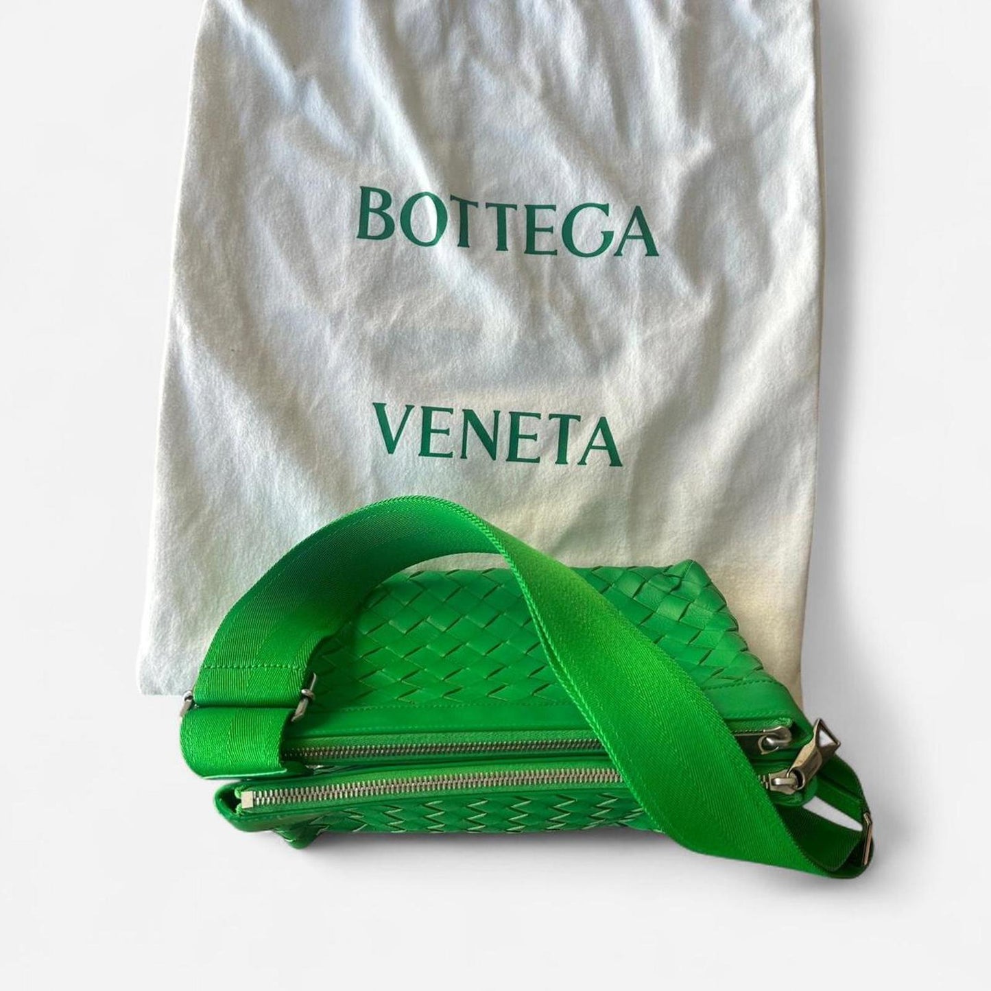 Bottega Veneta Men's Green Bag