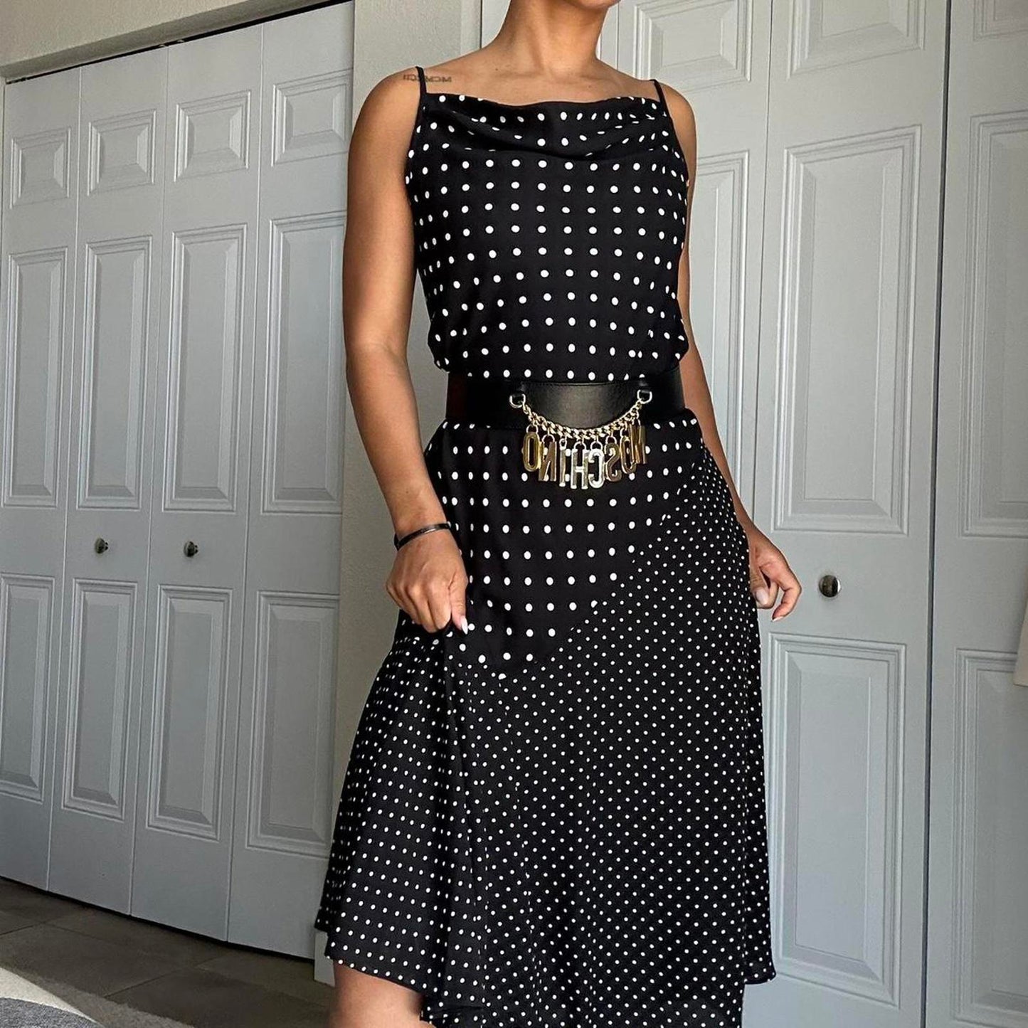 Nanette Polka Dot Dress