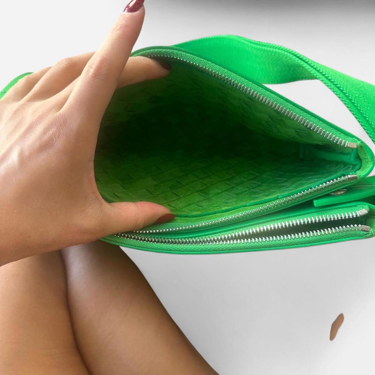 Bottega Veneta Men's Green Bag