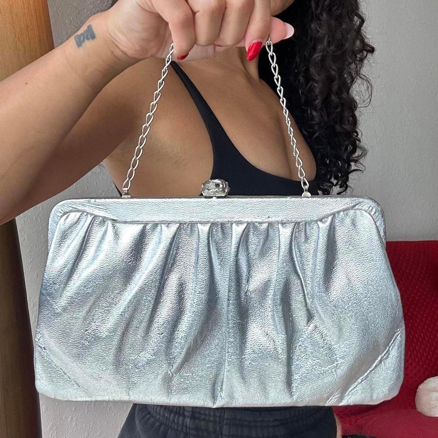 Women's Silver Bag