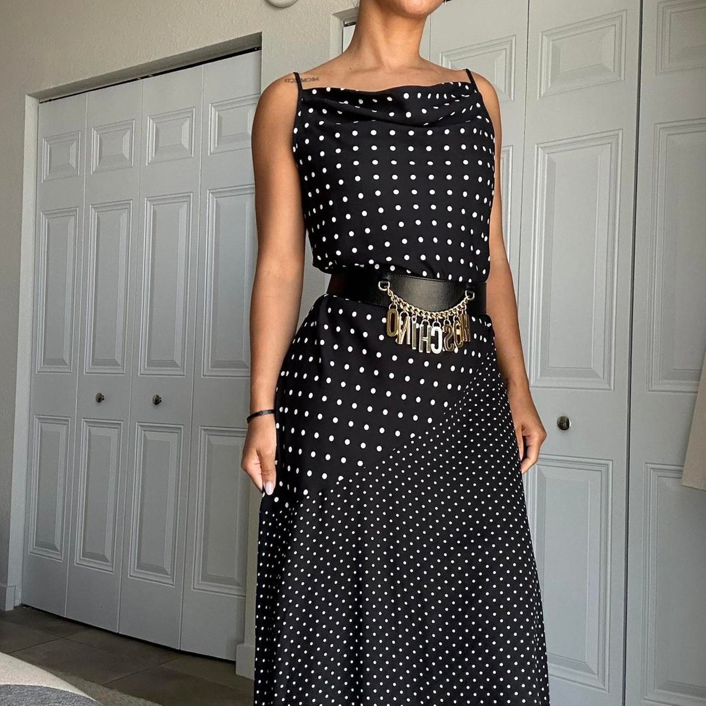 Nanette Polka Dot Dress