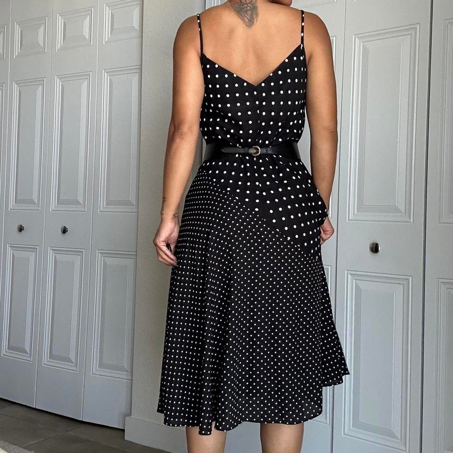 Nanette Polka Dot Dress